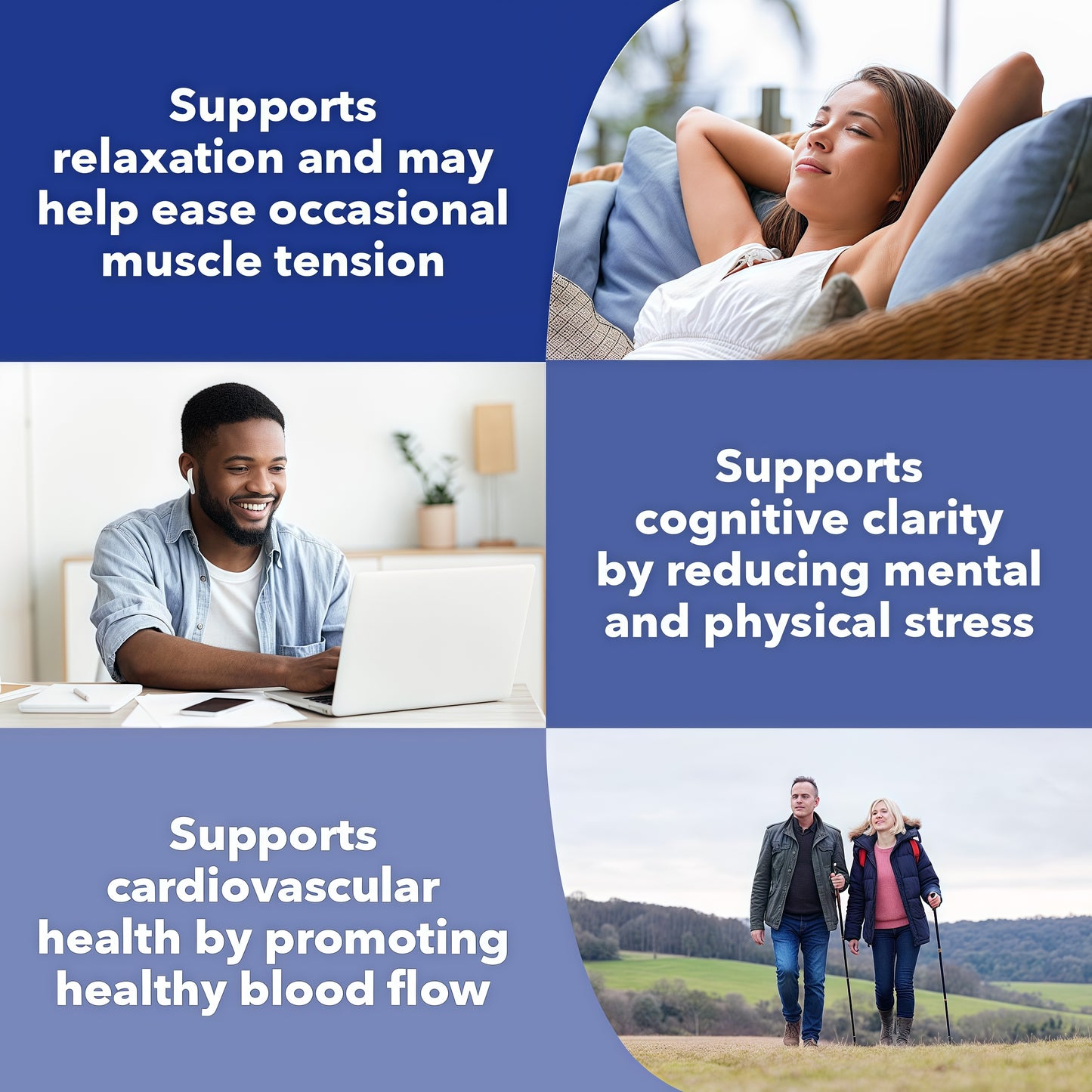 LifeSeasons Anxie-T Plus Extra Supplement 60 Capsules